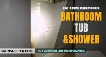 Installing a Fiberglass Unit in Your Bathroom Tub and Shower: A Step-by-Step Guide