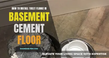 Installing a Toilet Flange in a Basement Cement Floor: Step-by-Step Guide