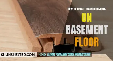 Installing Transition Strips: A Step-by-Step Guide for Basement Floors