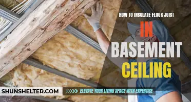 Insulating Floor Joists in the Basement Ceiling: A Step-by-Step Guide
