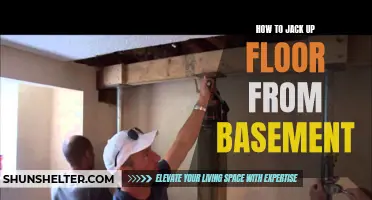How to Raise a Sagging Floor from the Basement: A Step-by-Step Guide