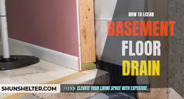 Easy Steps to Clearing a Clogged Basement Floor Drain