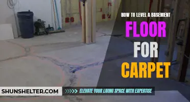 A Step-By-Step Guide to Leveling a Basement Floor for Carpet
