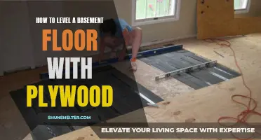 Transform Your Basement Floor with Plywood for a Level and Durable Surface