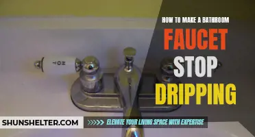 Fixing a Dripping Bathroom Faucet: A Step-by-Step Guide