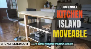 How to Create a Moveable Kitchen Island for Easy Convenience