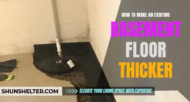 Enhance Your Basement: How to Make Your Existing Floor Thicker