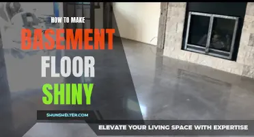Achieving a Shiny Basement Floor: Tips and Tricks
