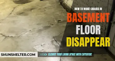 How to Conceal Cracks in Your Basement Floor