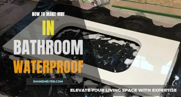 Effective Ways to Make MDF Waterproof in Your Bathroom