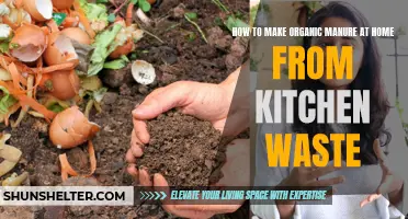 Reducing Waste, Boosting Your Garden: How to Make Organic Manure at Home from Kitchen Waste