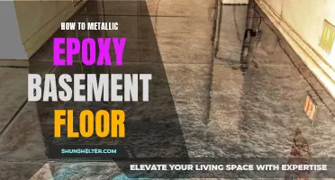 Creating a Stunning Metallic Epoxy Basement Floor: A Step-by-Step Guide