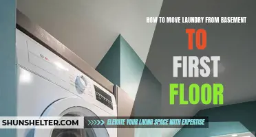 Effortless Ways to Move Your Laundry Room from the Basement to the First Floor