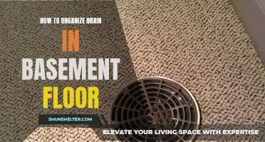 Organizing the Drain in Your Basement Floor: A Step-by-Step Guide