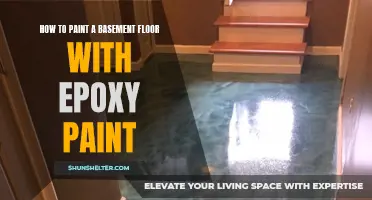 A Step-by-Step Guide on Painting a Basement Floor with Epoxy Paint