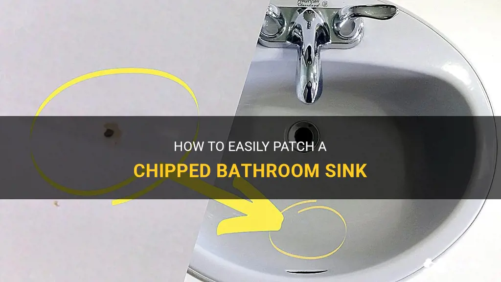 how to patch a chipped bathroom sink