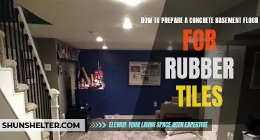 Preparing a Concrete Basement Floor for Rubber Tiles: A Step-by-Step Guide