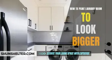 How to Paint Your Laundry Room to Make It Look Bigger