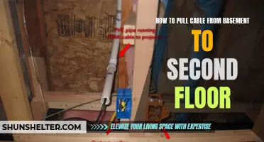 A Comprehensive Guide to Pulling Cable from the Basement to the Second Floor