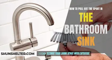 The Easy Steps to Removing the Spout in Your Bathroom Sink