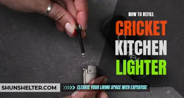 Refilling Your Cricket Kitchen Lighter: A Step-by-Step Guide
