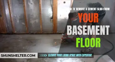 Essential Tips for Safely Removing a Cement Slab from Your Basement Floor