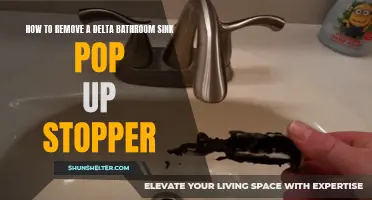 A Step-by-Step Guide to Removing a Delta Bathroom Sink Pop-Up Stopper