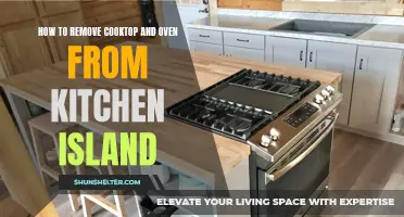 How to Remove a Cooktop and Oven from a Kitchen Island
