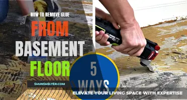 Effective Methods to Remove Glue Residue from Your Basement Floor