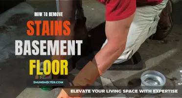 Effective Ways to Remove Stains from Your Basement Floor