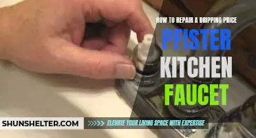 Repairing a Dripping Price Pfister Kitchen Faucet: A Step-by-Step Guide