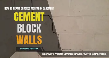 Repairing Cracked Mortar in Basement Cement Block Walls: A Step-by-Step Guide