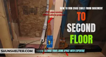 Running Coax Cable: A Step-by-Step Guide from Basement to Second Floor