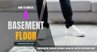 Effective Ways to Sanitize a Basement Floor