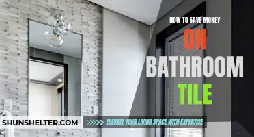 Ways to Save Money on Bathroom Tile