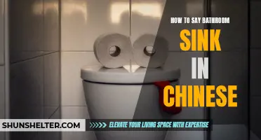 How to Properly Say "Bathroom Sink" in Chinese