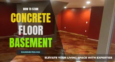 Easy and Effective Ways to Stain a Concrete Basement Floor