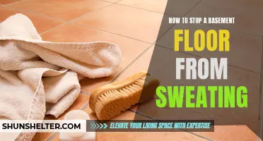 Prevent Basement Floor from Sweating with These Effective Tips