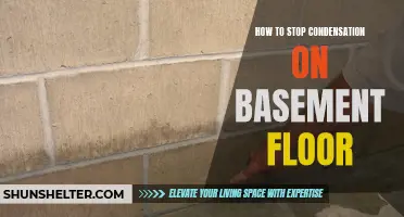 Preventing Condensation: How to Stop Moisture Buildup on Your Basement Floor