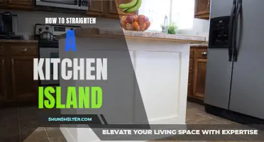 The Ultimate Guide to Straightening a Kitchen Island
