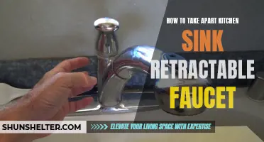 Dismantling a Kitchen Sink Retractable Faucet: A Step-by-Step Guide