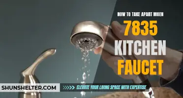 Mastering the Art of Disassembling the Moen 7835 Kitchen Faucet