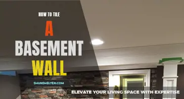 A Step-by-Step Guide on Tiling a Basement Wall