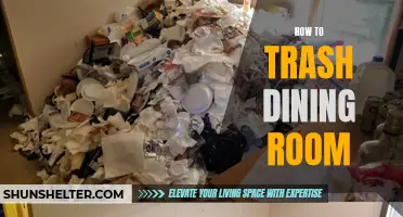 The Art of Creating a Perfectly Disheveled Dining Room: A Guide to Trashing in Style