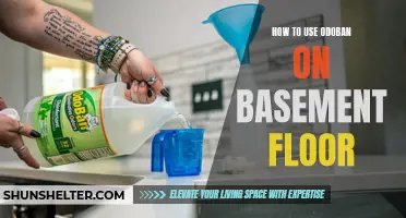 How to Effectively Use Odoban to Clean and Deodorize Your Basement Floor