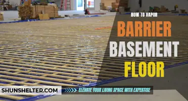 Prevent Moisture Damage: A Guide to Vapor Barrier Basement Floors