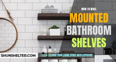 The Ultimate Guide to Installing Wall-Mounted Bathroom Shelves