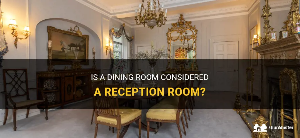 is a dining room a reception room