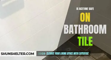 The Safety of Using Acetone on Bathroom Tile Revealed
