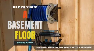 Exploring the Benefits of Shop Vacuuming a Basement Floor